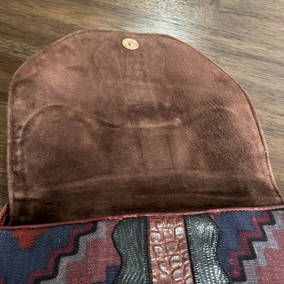 Sharif Multicolor Patchwork Shoulder Bag - Picture 10 of 12